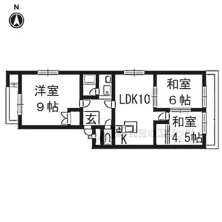 フォルム桂【2階】の間取り
