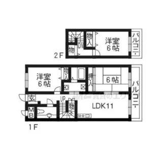 ZEPHYR21【4階】の間取り