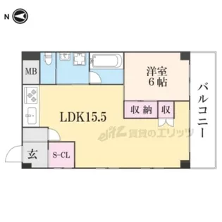 WEST HILL TAKATSUKA?【5階】の間取り