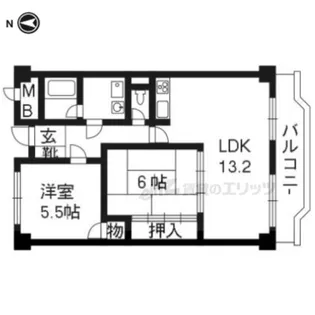 「グランシエル桂PartⅡ」【3階】の間取り