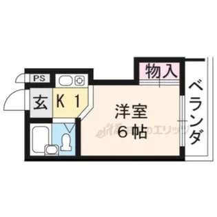 サンハイム島谷【202号室】の間取り