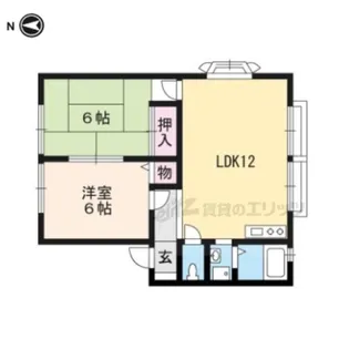 サンライフあけぼの【2階】の間取り