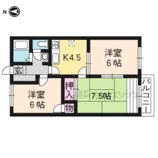 アスティオン【2階】の間取り
