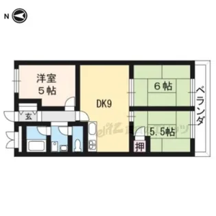 第2くめマンション【310号室】の間取り