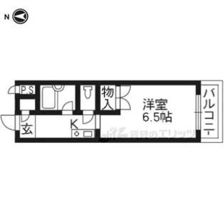 ザ・ペールハイツ【403号室】の間取り