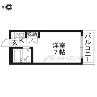 TO BE LIVING SAWADA【328号室】の間取り