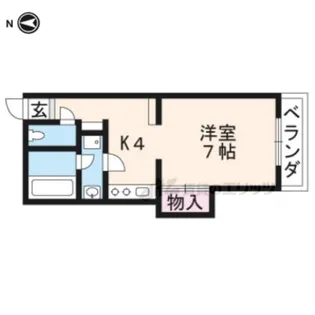 シルバン【306号室】の間取り