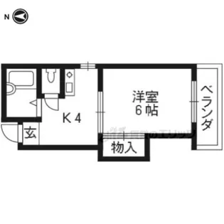 サンライズマンション【3D号室】の間取り