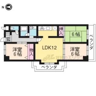 ライフプラザ河原町今出川【703号室】の間取り