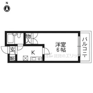 メゾンエスポート【503号室】の間取り