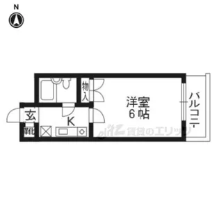 メゾンエスポート【302号室】の間取り