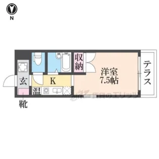 エガールパレス【102号室】の間取り