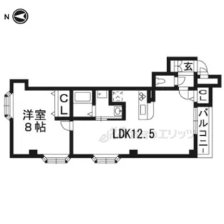 ロイヤルハイツJUDY【3階】の間取り