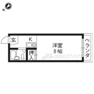 瀬里奈ハイツ【112号室】の間取り