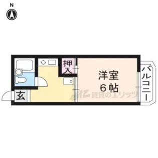 Camellia 1st A【103号室】の間取り