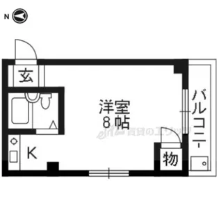 プレステージファースト【303号室】の間取り