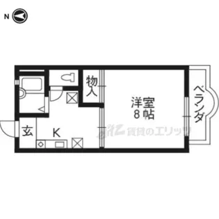 メゾンF・H【1階】の間取り