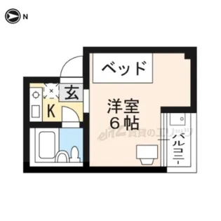 エクラン・ドール【402号室】の間取り