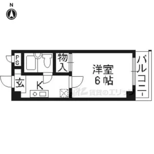 タチバナ【203号室】の間取り