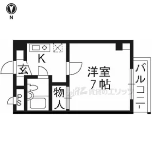 タチバナ【204号室】の間取り