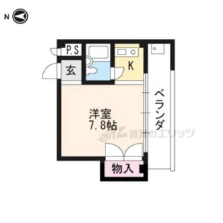 エルライン【301号室】の間取り