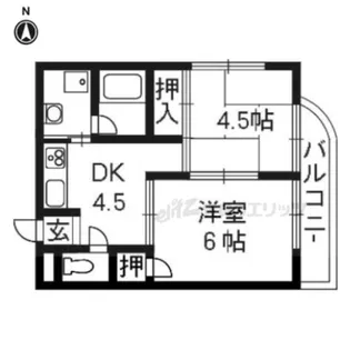 ヴィラ・トレゾール?【3階】の間取り