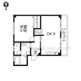 久世ハイツ【302号室】の間取り
