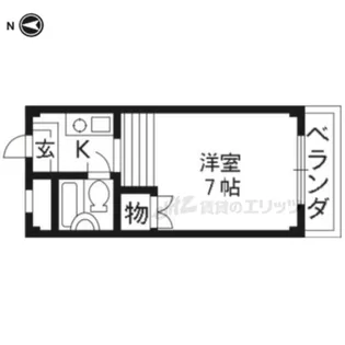 八久ホーム【2階】の間取り