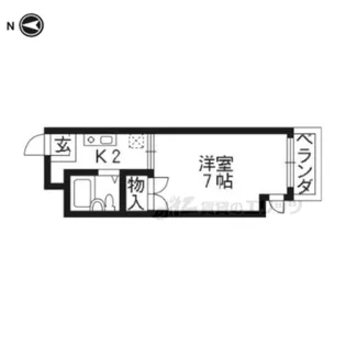 MBCアンバーハウス【303号室】の間取り