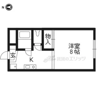 アズィールC棟【102号室】の間取り