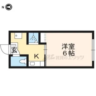 東楽ハイツ【103号室】の間取り
