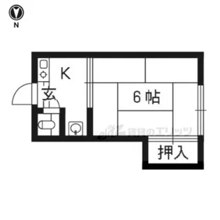 百成荘【105号室】の間取り