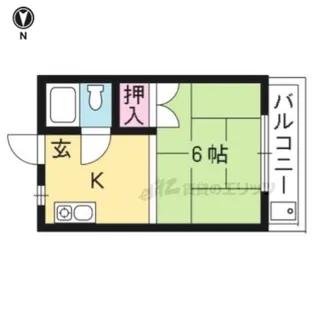マンション山元【307号室】の間取り