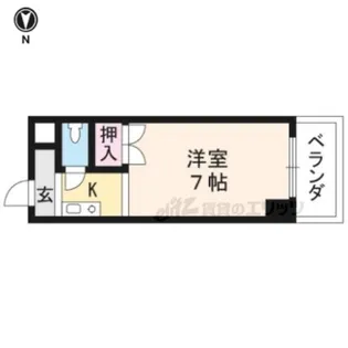 ベルジュ56【506号室】の間取り