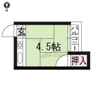 みはな荘【2号室】の間取り