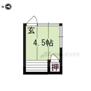 あおい荘【25号室】の間取り