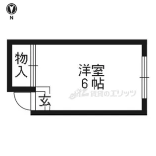 大西アパート【8号室】の間取り
