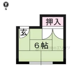 佐川アパート新館【2号室】の間取り