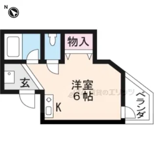 フォーブル高野【203号室】の間取り