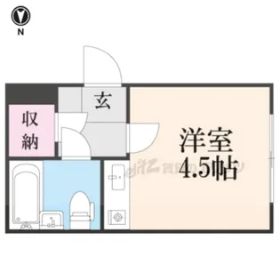 カサディマノ【103号室】の間取り