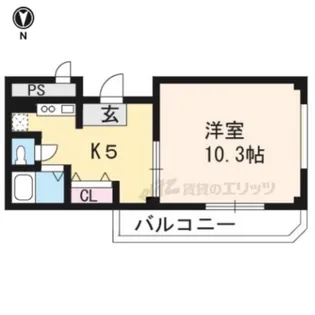 第3みやぎビル【306号室】の間取り