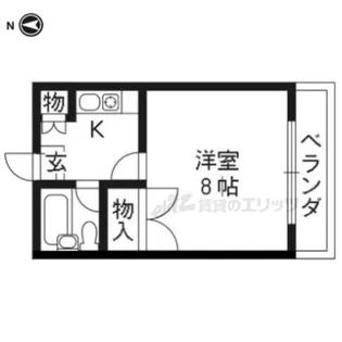 ラ・モヴェール大塚【102号室】の間取り