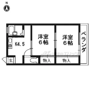 小笹マンション【505号室】の間取り