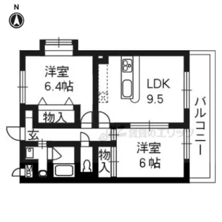 ヴェルデュール【3階】の間取り