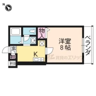 ディアコート楓【202号室】の間取り