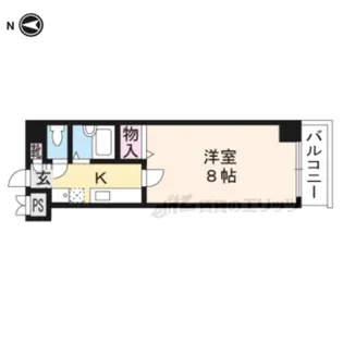 ラコンテ北山【302号室】の間取り