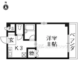 Stable梅津【202号室】の間取り