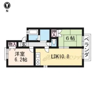 RUCANA【2階】の間取り