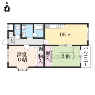 エクシードSS【5-A号室】の間取り