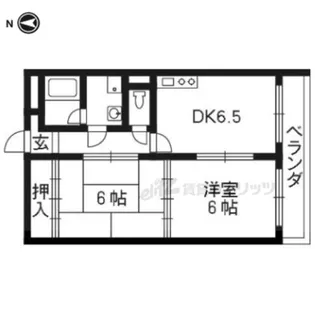 TROSS【202号室】の間取り
